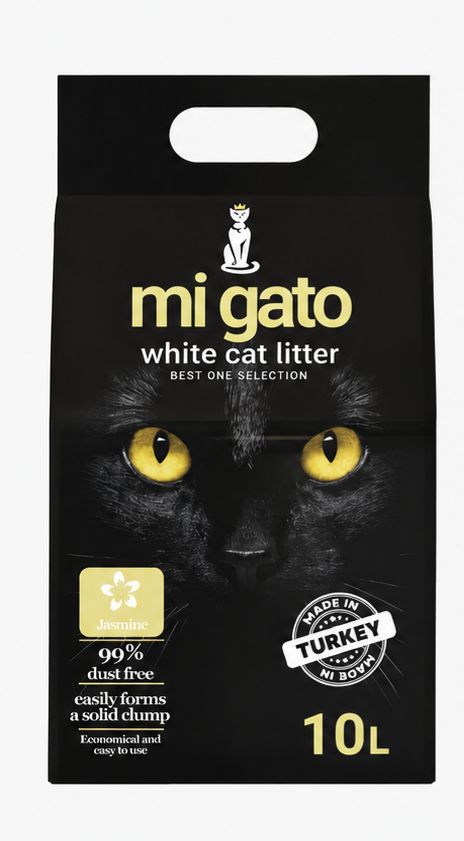 [2271] Cat litter Mi gato CAT White cat litter Jasmine 10 L****