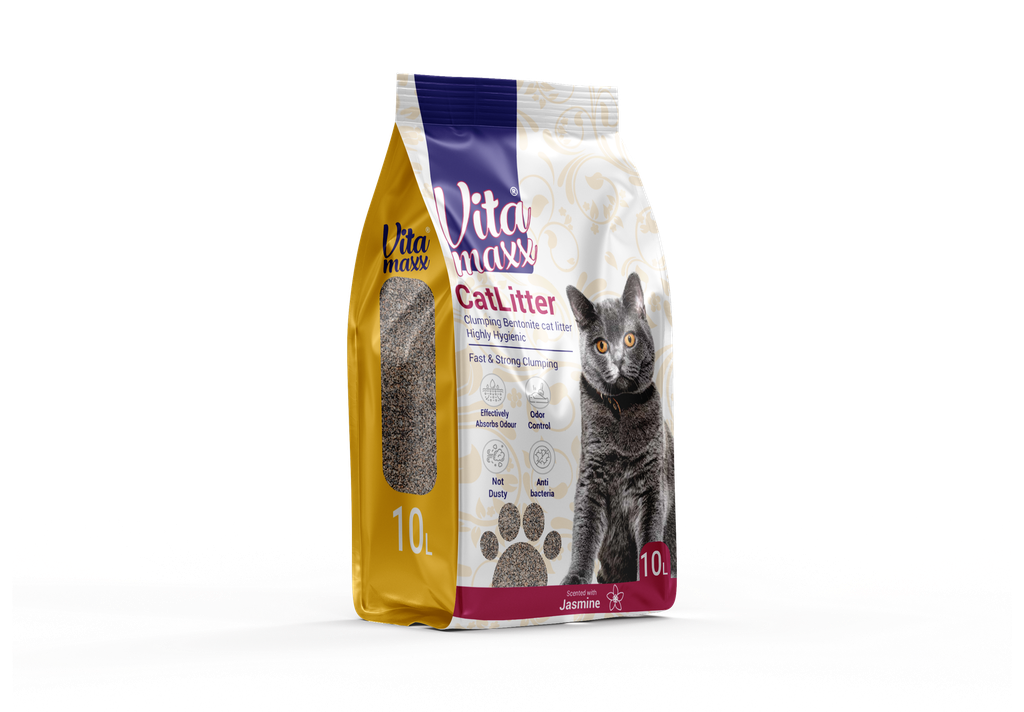 Cat litter Vita maxx CAT Brown Sand Clumping 10 L Jasmine