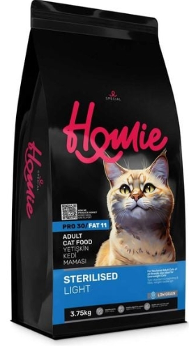 Homie - Dry Food - Super Premium - For Adult Cats - 3.75 kg - Sterilised