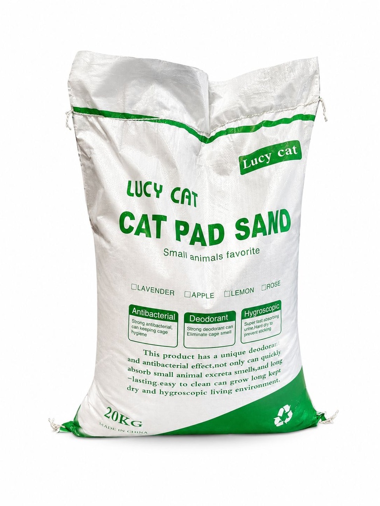 Lucy Cat - Cat Litter - 20 Kg - Apple