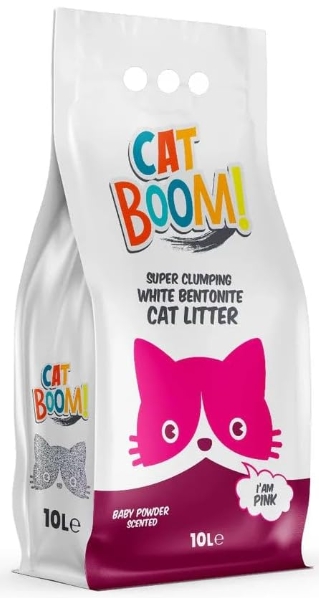 Cat Boom - Cat Litter - 20 L - Baby Powder