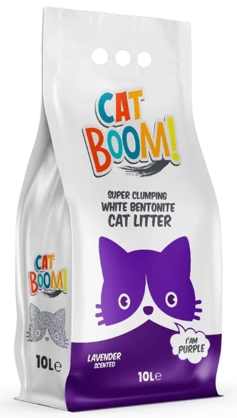 Cat Boom - Cat Litter - 10 L - Lavender