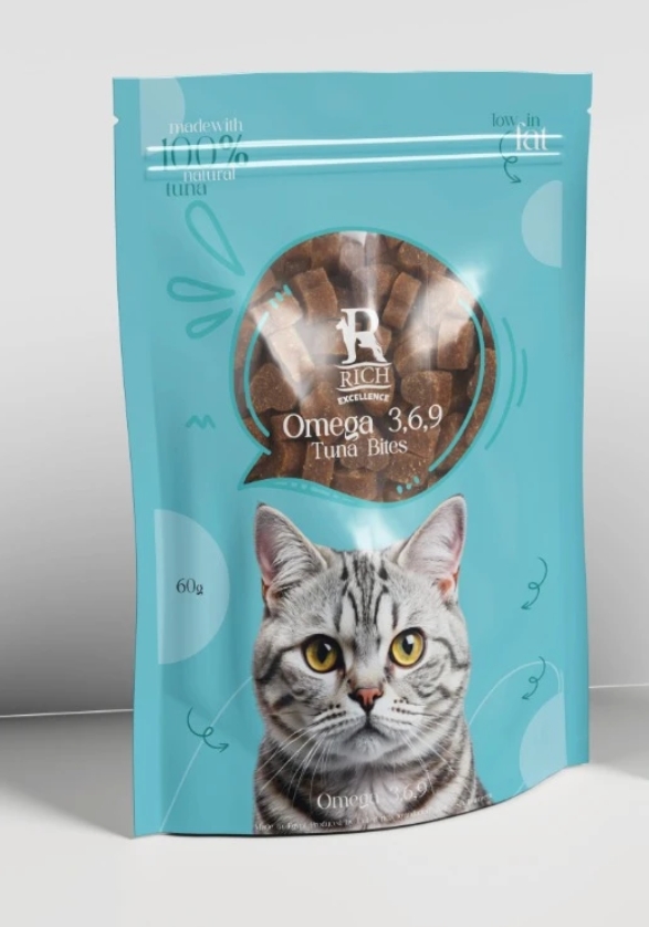 rich Cat Bites - Salmon 60g