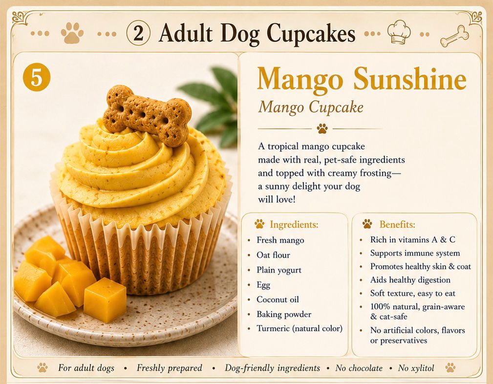 Mango Sunshine Cupcake